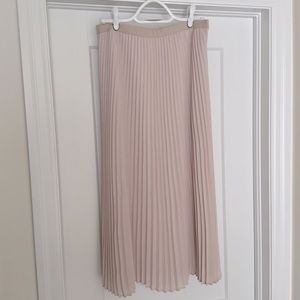 Babaton maxi pleated skirt